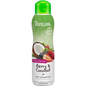 Tropiclean Шампунь для собак "Ягодный с кокосом" от сильной грязи Tropiclean Шампунь для собак "Ягодный с кокосом" от сильной грязи
