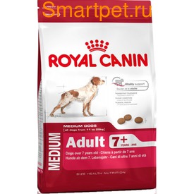 Royal Canin Корм для средних собак старше 7 лет - Medium Adult 7+