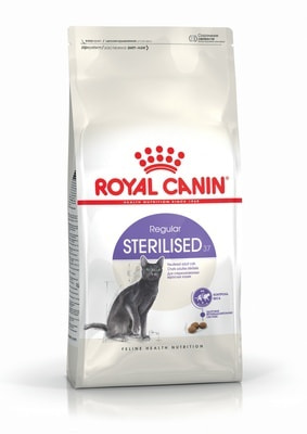 Сухой корм Royal Canin для стерилизованных кошек и кастрированных котов: 1-7 лет. Sterilised 37
