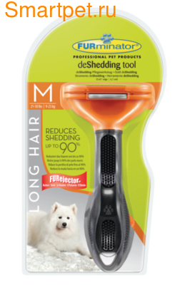 Furminator Long Hair Medium Dog ��� �������������� ����� ������� ����� 6,7��
