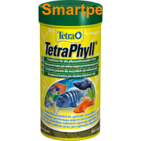 Tetra TetraPhyll - растительные хлопья для всех рыб
