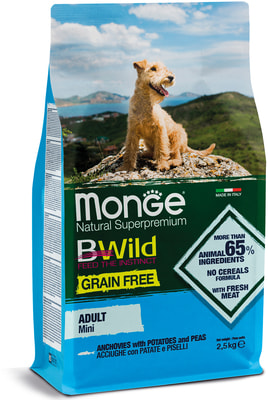   Monge BWild Dog GRAIN FREE Mini              ()