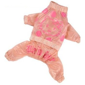 ForMyDogs Дождевик для собак ультралегкий нежно-розовый девочка ForMyDogs Дождевик для собак ультралегкий нежно-розовый девочка (фото)