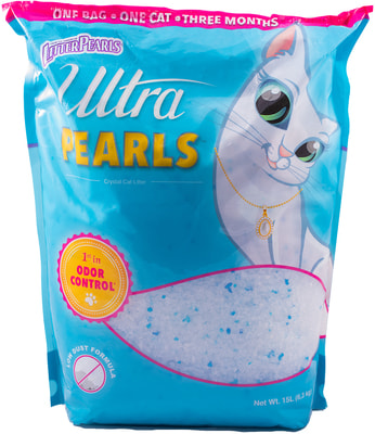 Наполнитель Neon Litter Cиликагель ULTRA PEARLS для кошек (1-6мм) (фото)