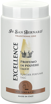 Iv San Bernard Traditional Line Excellence Пудра для тримминга с запахом талька