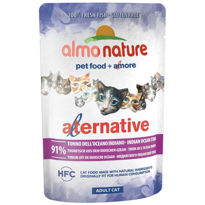Almo Nature Alternative       91%  (Alternative - Indian Ocean Tuna)