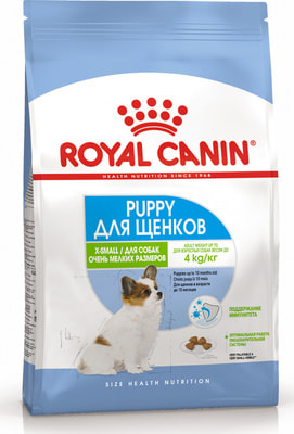 Сухой корм Royal Canin X-Small Puppy для щенков миниатюрных размеров