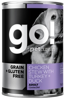 Go! Natural Holistic       ,    , Grain Free Chicken Stew with Turkey + Duck