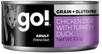Go! Natural Holistic     ,      , , Grain Free Chicken Stew with Turkey + Duck