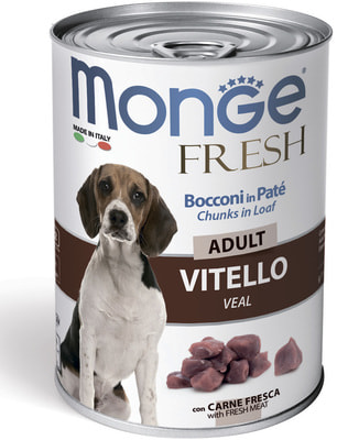 Monge Dog Fresh Chunks in Loaf        ()