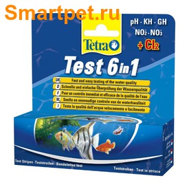 Tetra  6  1 GH/kH/NO2/NO3/pH/Cl    