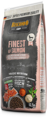 Сухой корм Belcando Finest Grain Free Salmon. Беззерновой корм файнест с лососем (фото)