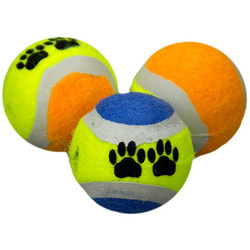 DOGMAN Игрушка для животных Теннисный мяч 2шт.