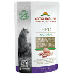 Almo Nature  75%         (HFC - Natural - Chicken Breast and Duck Fillet )