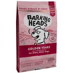 Barking Heads Сухой корм для собак старше 7 лет с курицей и рисом Золотые годы