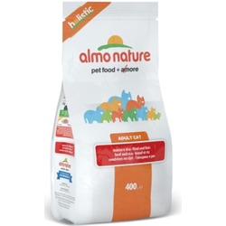 Almo Nature Сухой корм для взрослых кошек с говядиной и коричневым рисом, Holistic Adult Cat Adult Beef and Rice