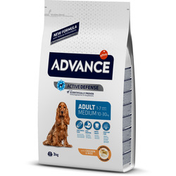 Сухой корм Advance Affinity Medium Adult для взрослых собак средних пород с курицей