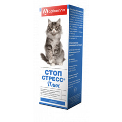 Api-San Стоп-стресс Плюс капли успокоительные для кошек