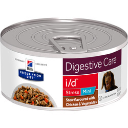 HILL'S Prescription Diet Digestive Care i/d Stress Mini Stew flavoured with Chichen + Vegetables          +      