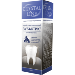 Api-San Зубастик Crystal Line Спрей зоогигиенический стоматологический для собак и кошек