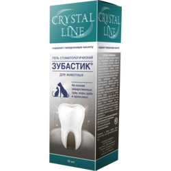 Api-San Зубастик Crystal Line Гель зоогигиенический стоматологический для собак и кошек