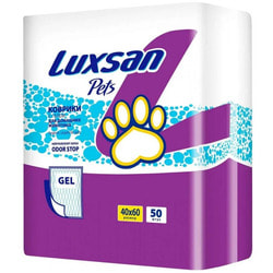 Luxsan Коврики (пеленки) Premium GEL для животных большая пачка