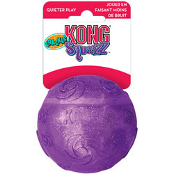 Kong Игрушка для собак Squezz Crackle хрустящий мячик большой