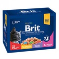 Brit Premium Набор паучей для кошек Семейная тарелка