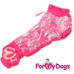 ForMyDogs Êîìáèíåçîí äëÿ òàêñ Ðîçîâûé íà ìåõó íà äåâî÷êó