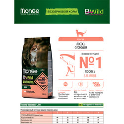   Monge BWild cat grain free        