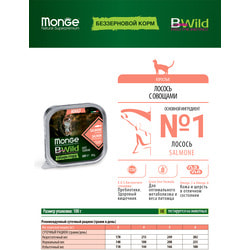 Monge Cat BWild GRAIN FREE         