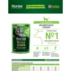 Monge Cat BWild GRAIN FREE          
