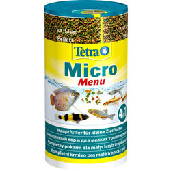 Tetra Micro Menu корм для мелких видов рыб