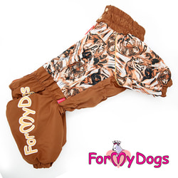 ForMyDogs Òåïëûé êîìáèíåçîí äëÿ áîëüøèõ ñîáàê Òèãðû íà ìàëü÷èêà