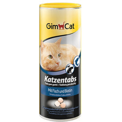 GimCat Витамины Табс с рыбой и биотином для кошек
