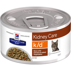 HILL'S Prescription Diet Kidney Care k/d Chicken + Vegetables Cat            
