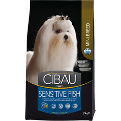 Сухой корм Cibau Sensitive Mini для собак мелких пород с Рыбой