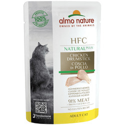 Almo Nature Паучи для кошек Куриное филе 90% мяса (HFC Natural Plus - Natural - Chicken Fillet )