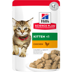HILL'S Science Plan Kitten влажный корм для котят Курица