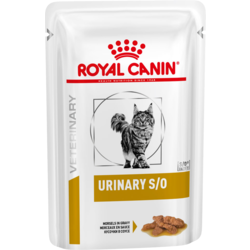 Royal Canin Urinary Feline S/O Пауч для кошек при МКБ (кусочки в соусе)