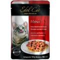 Edel Cat Пауч для кошек кусочки в соусе с Печенью и Кроликом