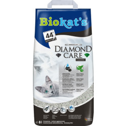 Наполнитель Biokats Diamond Care Classic комкующийся с активированным углем