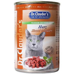 Dr. Clauder`s Консервы для кошек в соусе с Сердцем