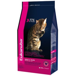 Eukanuba Сухой корм для взрослых кошек с избыточным весом и стерилизованных. Adult sterilised/ Weight control