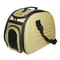 Ibiyaya Складная сумка-переноска для собак и кошек до 6кг бежевая