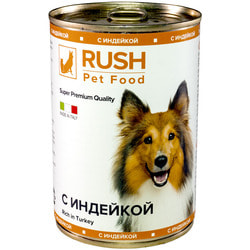 Rush Pet Food Консервы для собак с индейкой